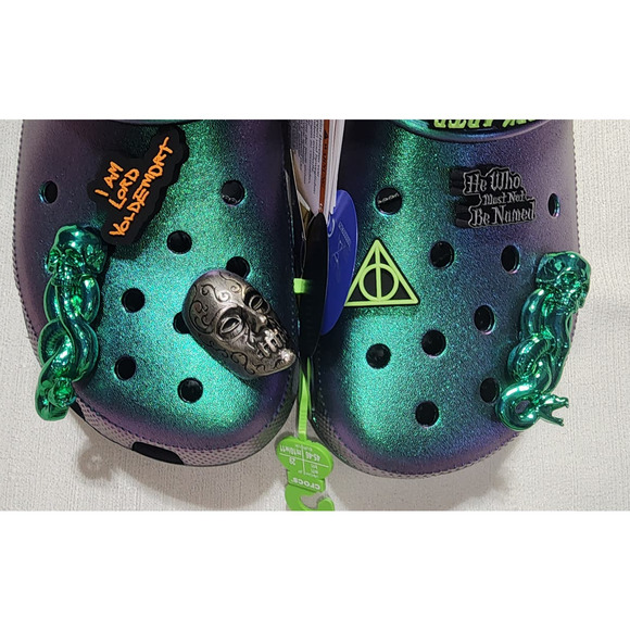 Harry potter Crocs men size 11 glow in the dark main image 8
